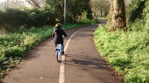 Travelling to school by bike