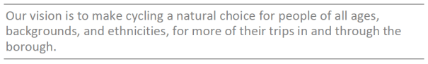 An extract from the Introduction to the draft Cycling Delivery Strategy. Delivery in the name, but will it deliver?