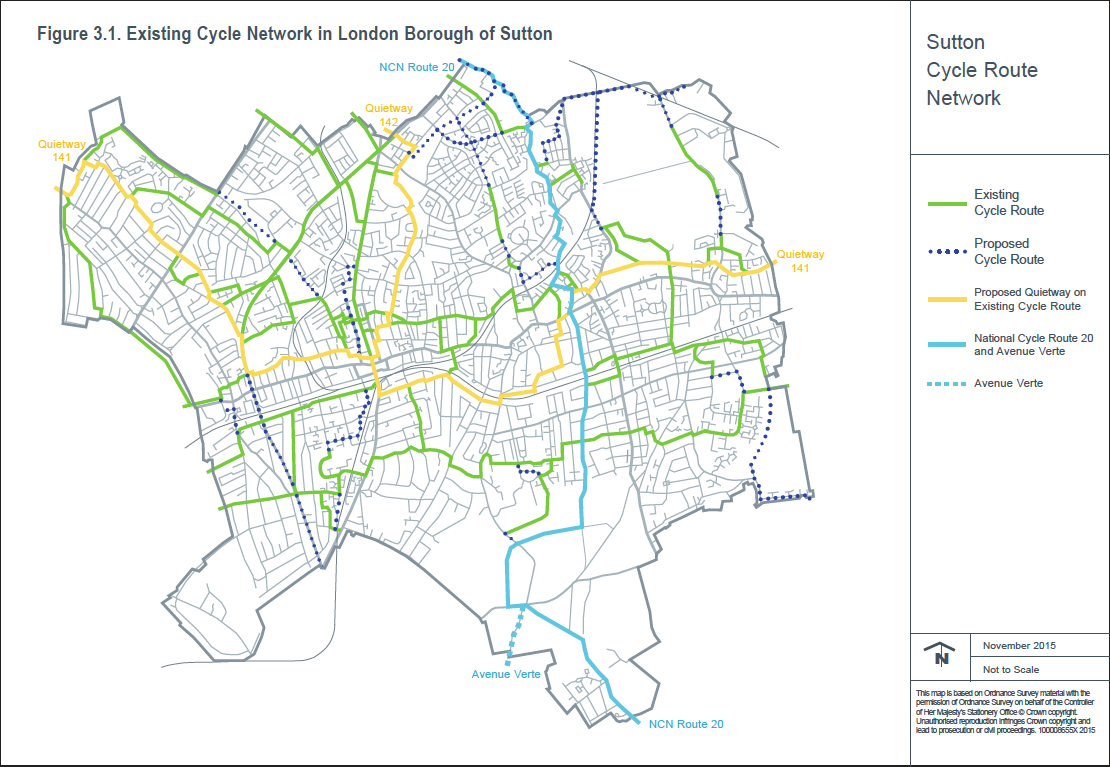A cycling grid to make Sutton proud? Get Sutton Cycling