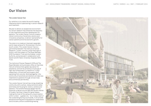 Sutton2031_Draft London Cancer Hub Development Framework_Page08