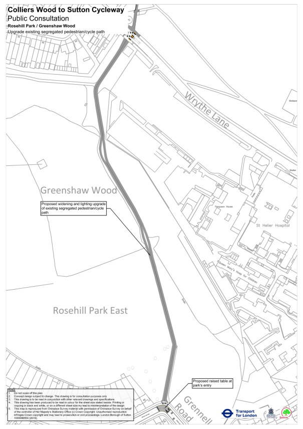 SuttonToColliersWoodCycleway_StHelierArea_07_RosehIllPark_GreenshawWood