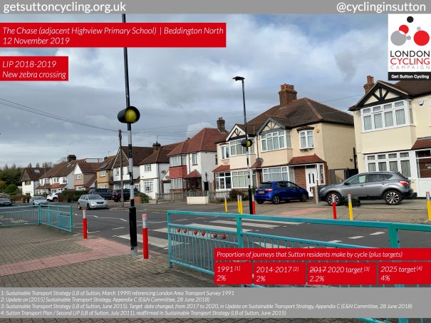 SuttonCycleForumFebruary2019_TheChase_ZebraCrossingComplete