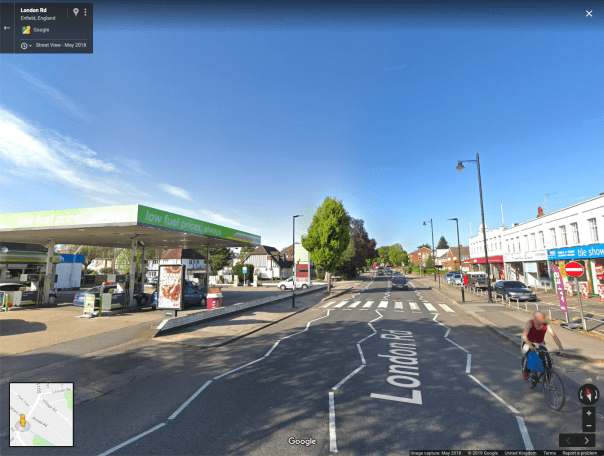 TourOfEnfieldMay2019_03_Enfield_LondonRoad_May2018